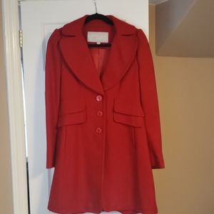 Jessica Simpson Red Coat